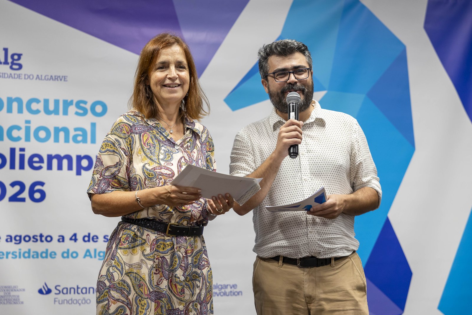 Sessão de entrega de prémios da Final Nacional do Concurso Poliempreende 2026, na Universidade do Algarve